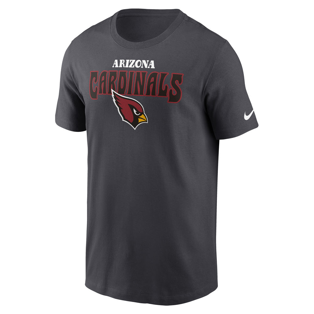 NFL Arizona Cardinals Nike Stack Essential Cotton T-Shirt - Gray