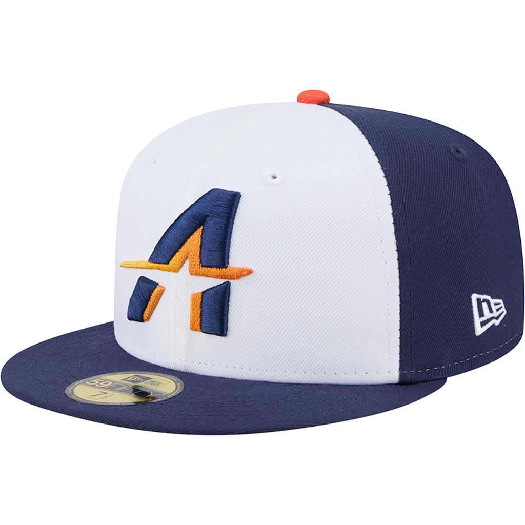 MLB Houston Astros New Era 2025 City Connect Authentic Collection 59FIFTY Fitted Hat - White