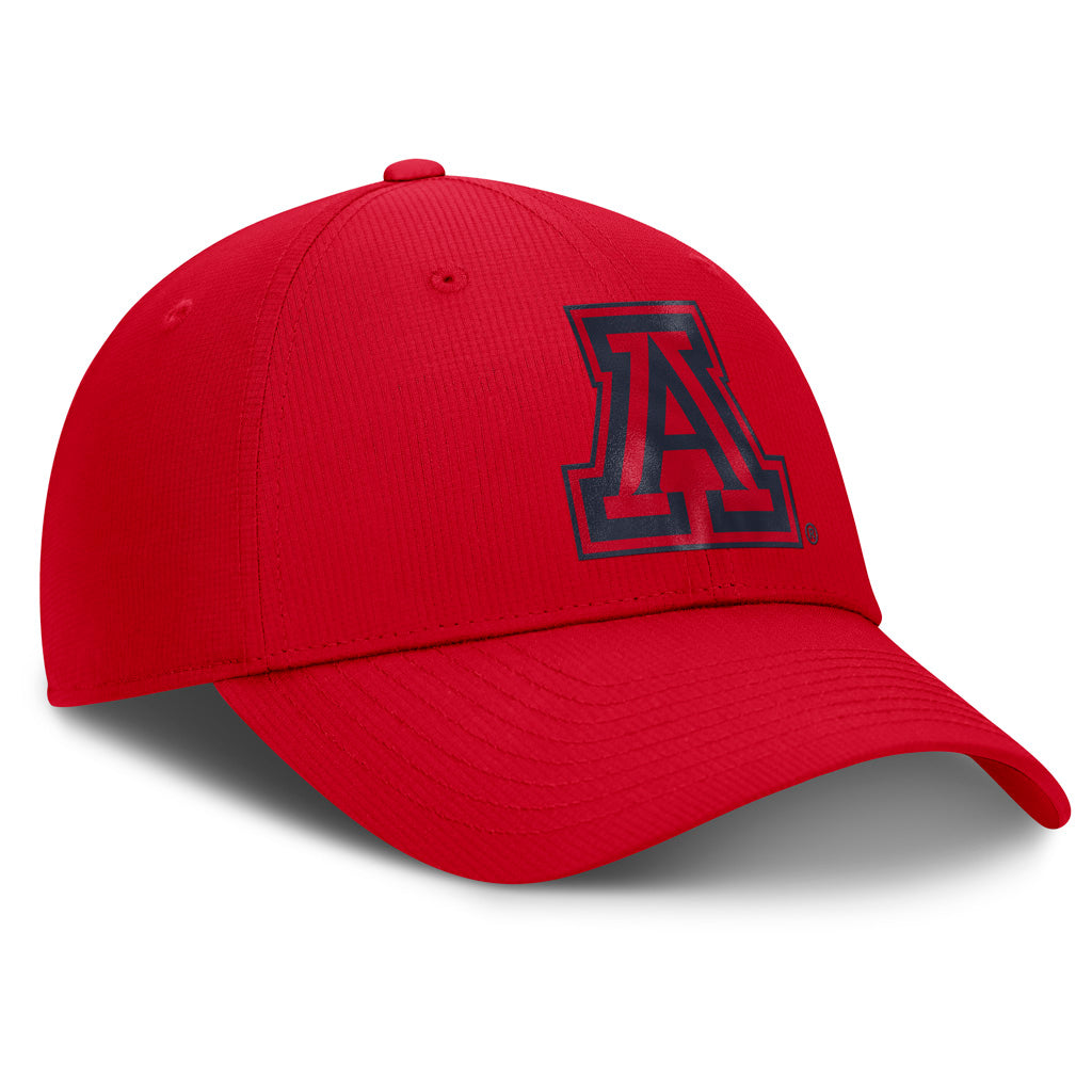 NCAA Arizona Wildcats Nike Tonal Primay Logo Structured Adjustable Hat - Red