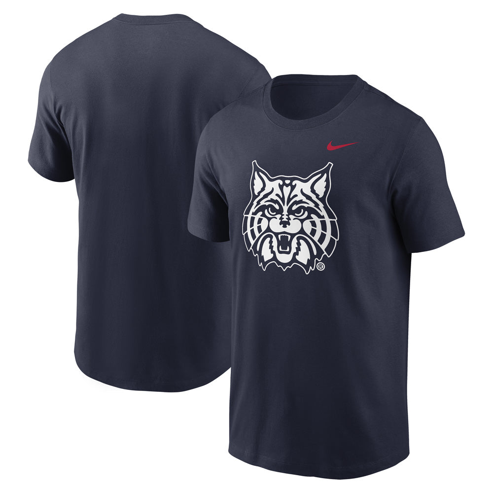 NCAA Arizona Wildcats Nike Mascot Logo Essential T-Shirt - Navy