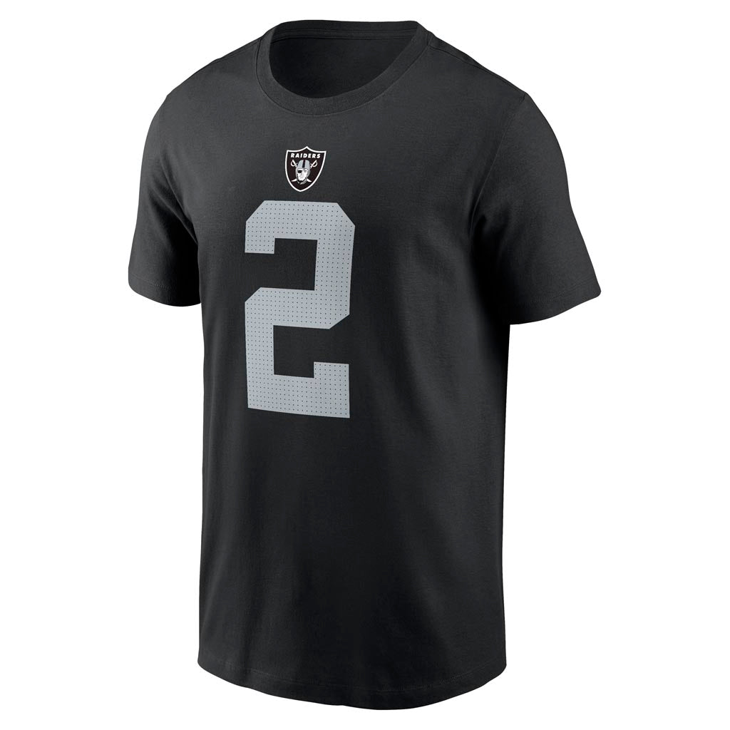 NFL Las Vegas Raiders Ashton Jeanty Nike Name & Number T-Shirt - Black