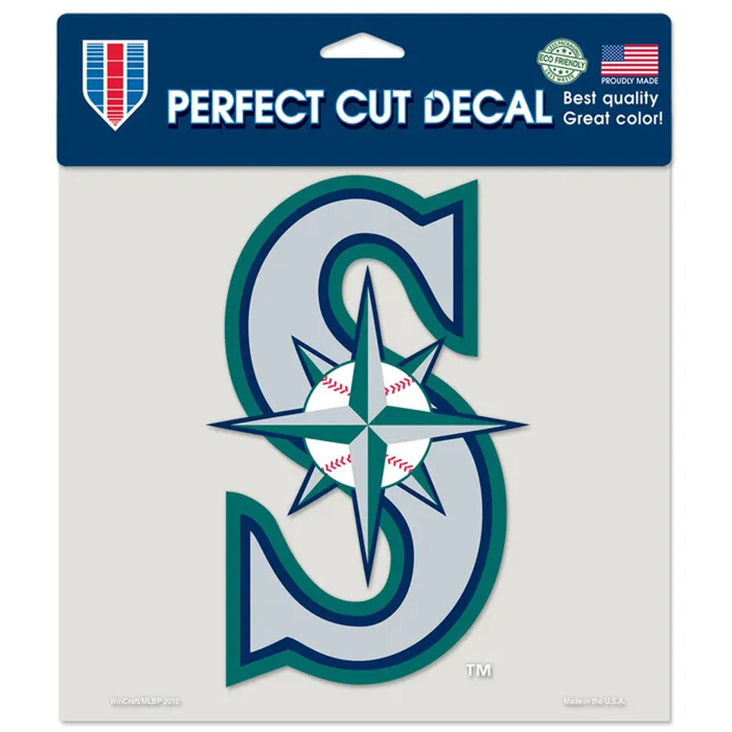 MLB Seattle Mariners WinCraft 8x8 Decal