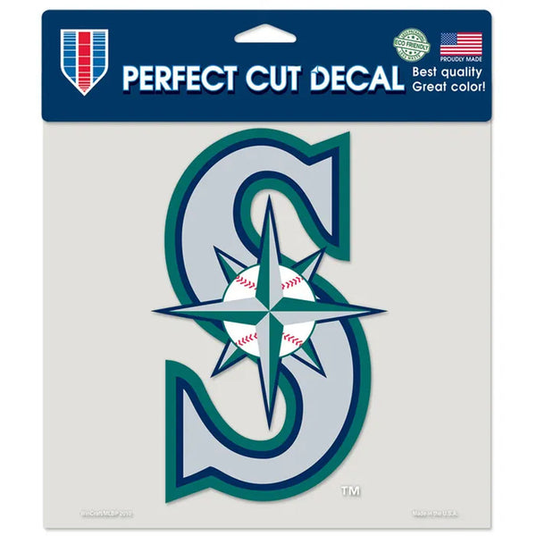 MLB Seattle Mariners WinCraft 8x8 Decal - Just Sports