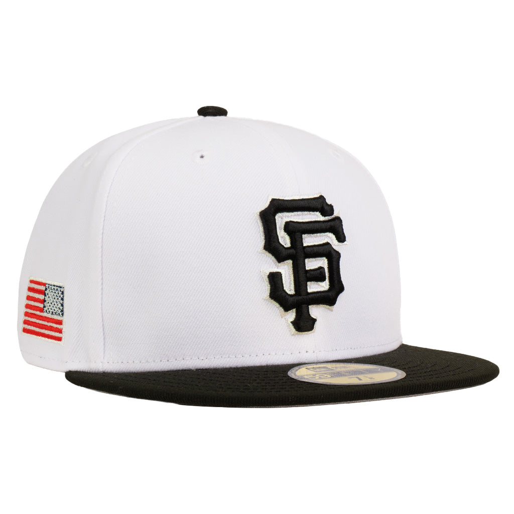 MLB San Francisco Giants New Era Space Shuttle 59FIFTY Fitted Hat - White