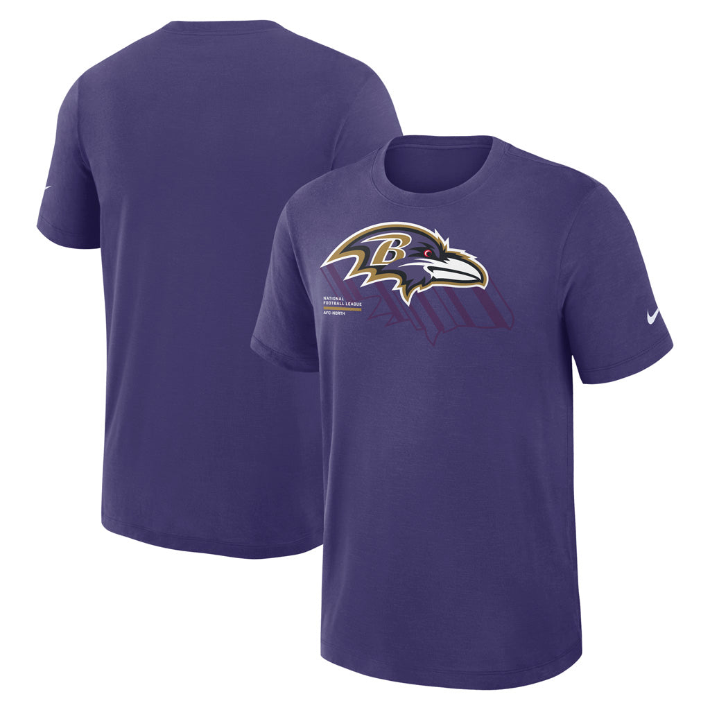 NFL Baltimore Ravens Nike Slub T-Shirt - Purple