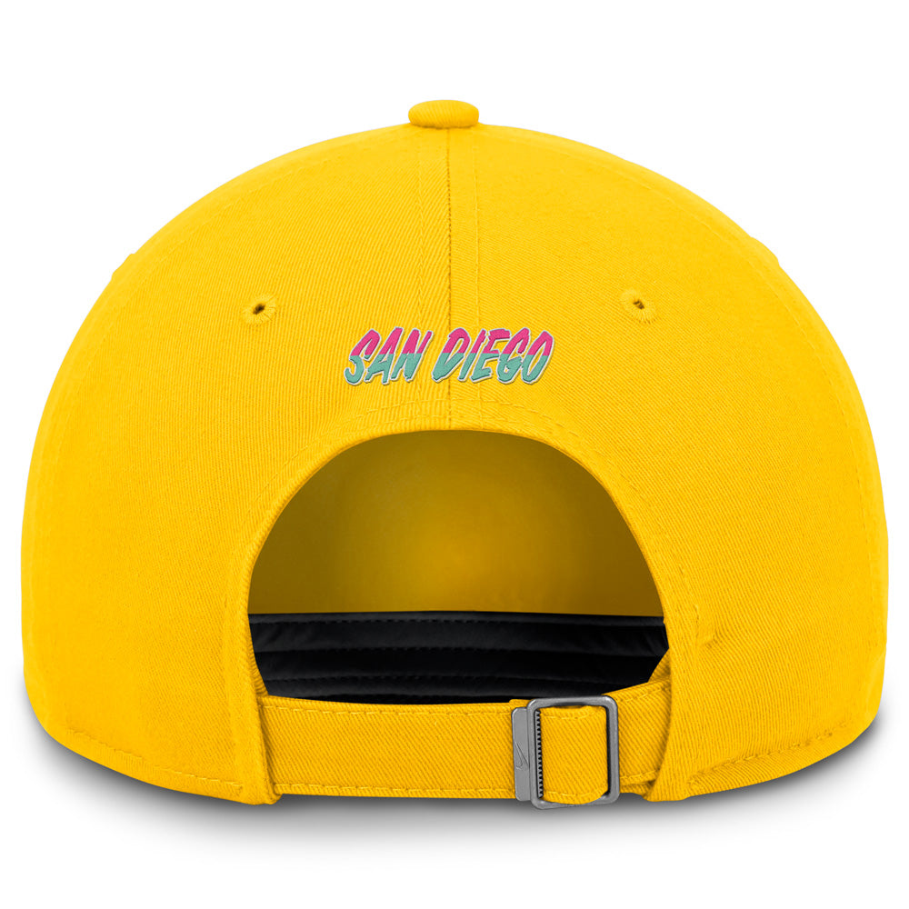 MLB San Diego Padres Nike City Connect Club Adjustable Hat - Yellow