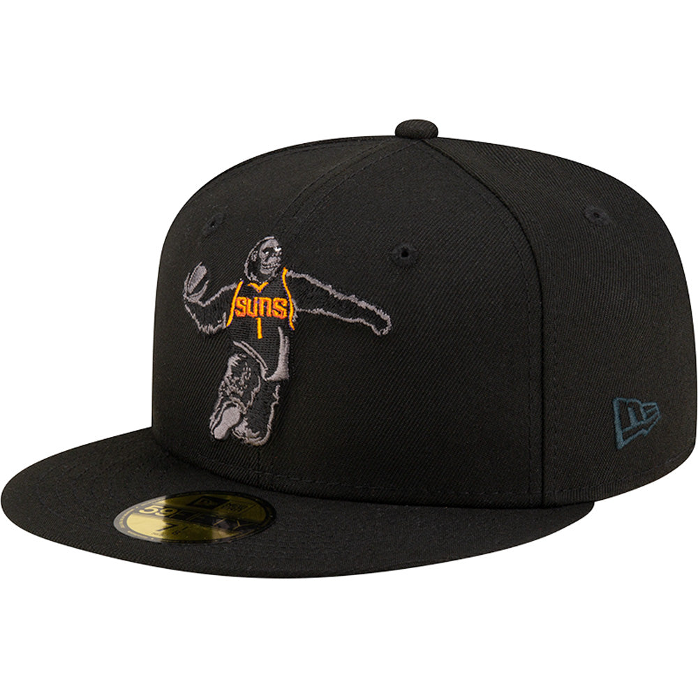 NBA Phoenix Suns New Era Whammo Time 59FIFTY Fitted Hat - Black