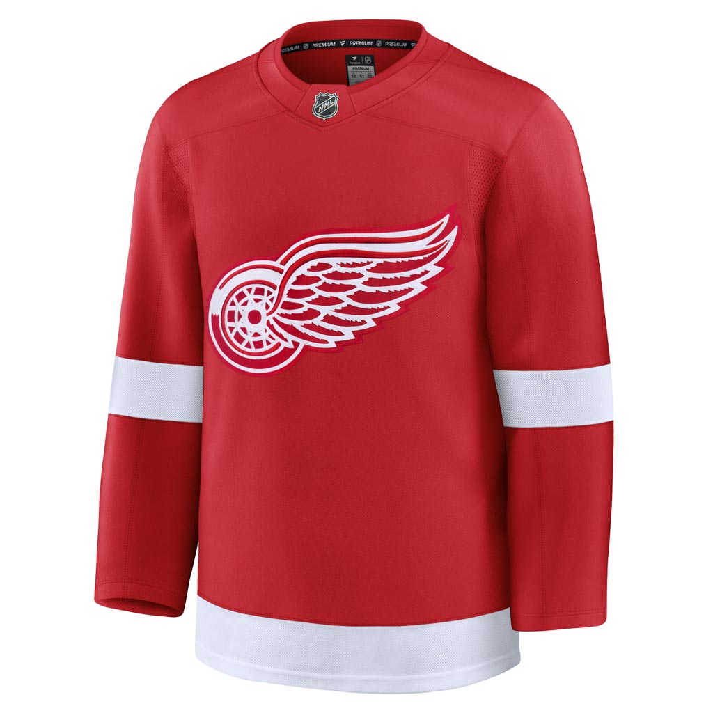 NHL Detroit Red Wings Fanatics Home Premium Jersey - Red