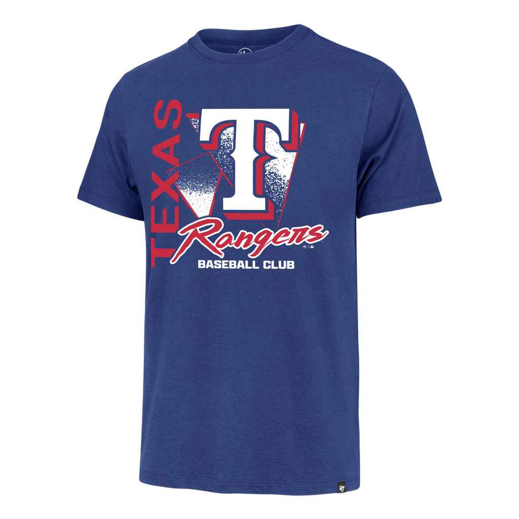 MLB Texas Rangers '47 Side Arm Franklin T-Shirt - Blue