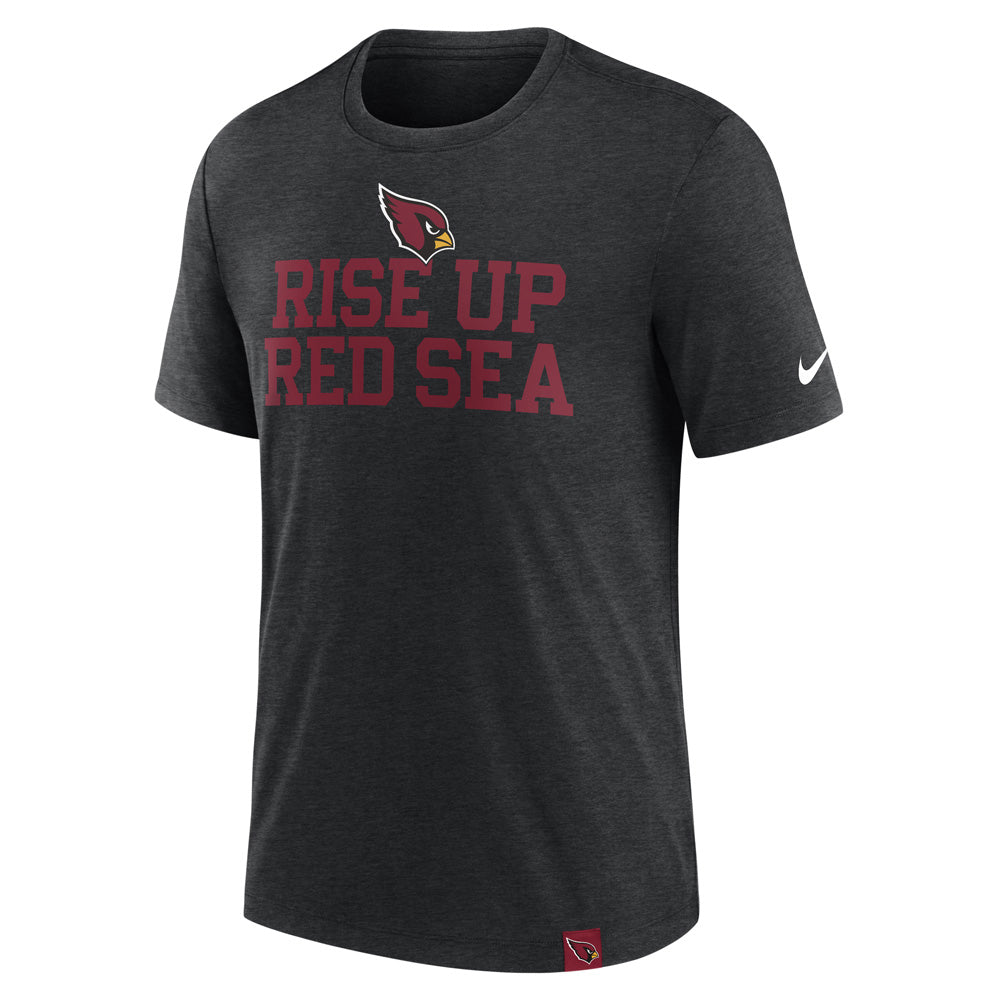 NFL Arizona Cardinals Nike Tri-Blend T-Shirt - Black