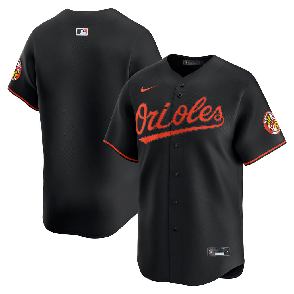 MLB Baltimore Orioles Nike Alternate Limited Jersey - Black