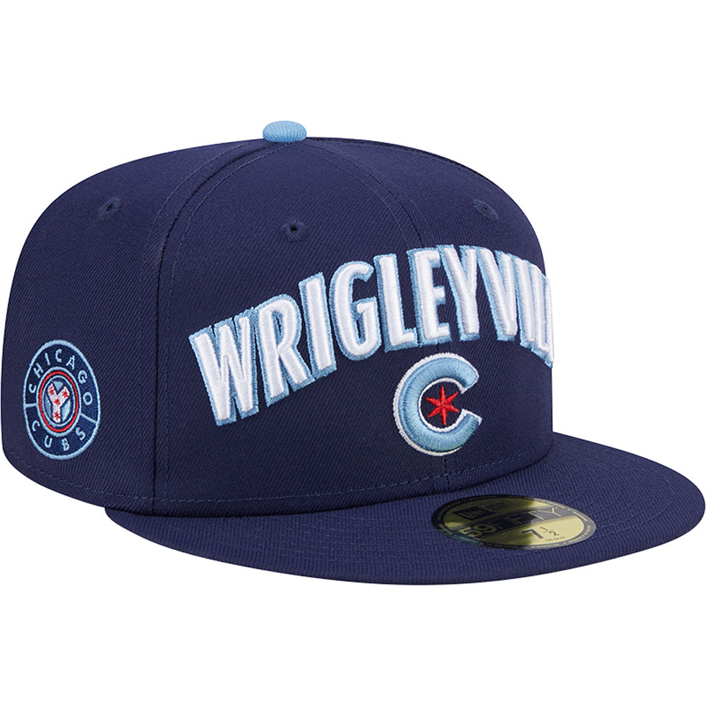 MLB Chicago Cubs New Era City Connect Alternate 59FIFTY Fitted Hat - Navy