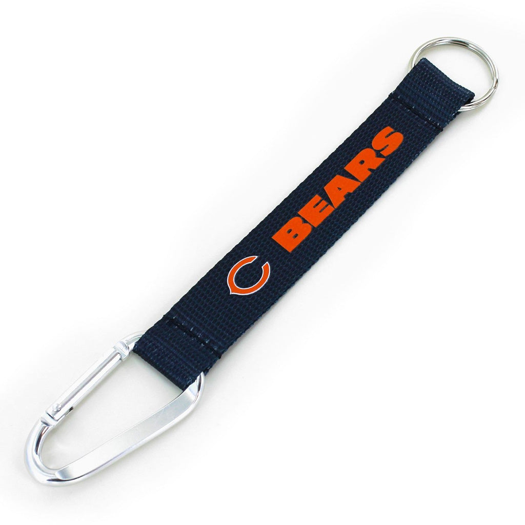 NFL Chicago Bears Aminco Carabiner Lanyard Keychain - Navy