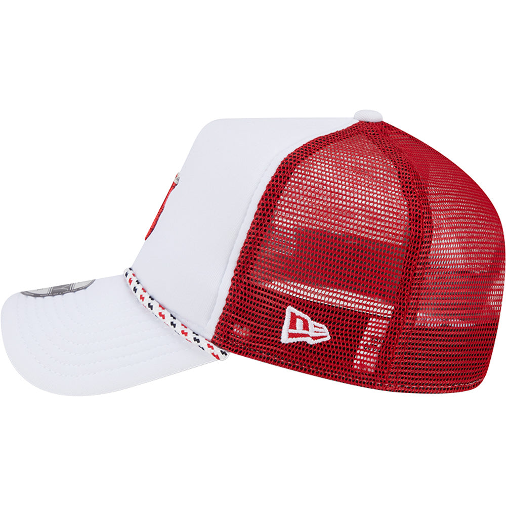 MLB Los Angeles Angels New Era Court Sport 9FORTY A-Frame Adjustable