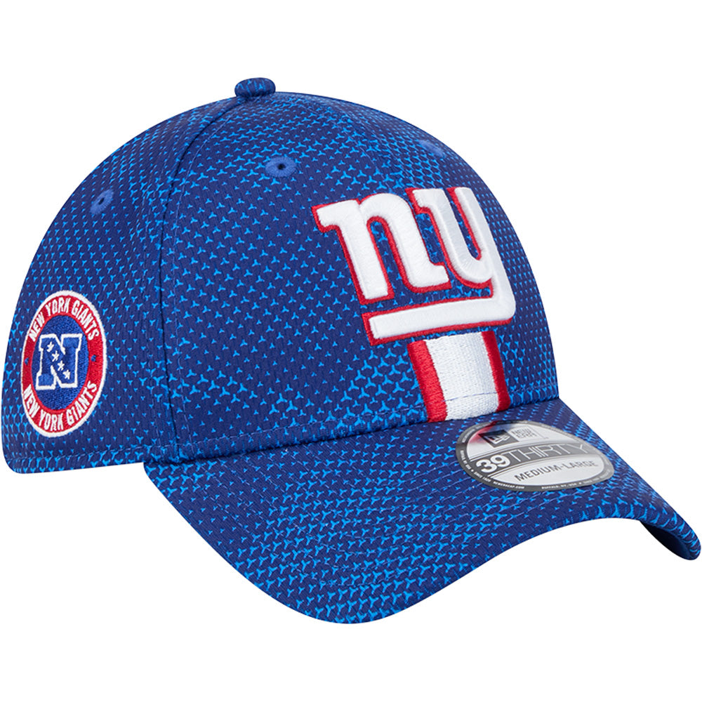 NFL New York Giants New Era 2024/25 Sideline 39THIRTY Flex Fit Hat - Blue