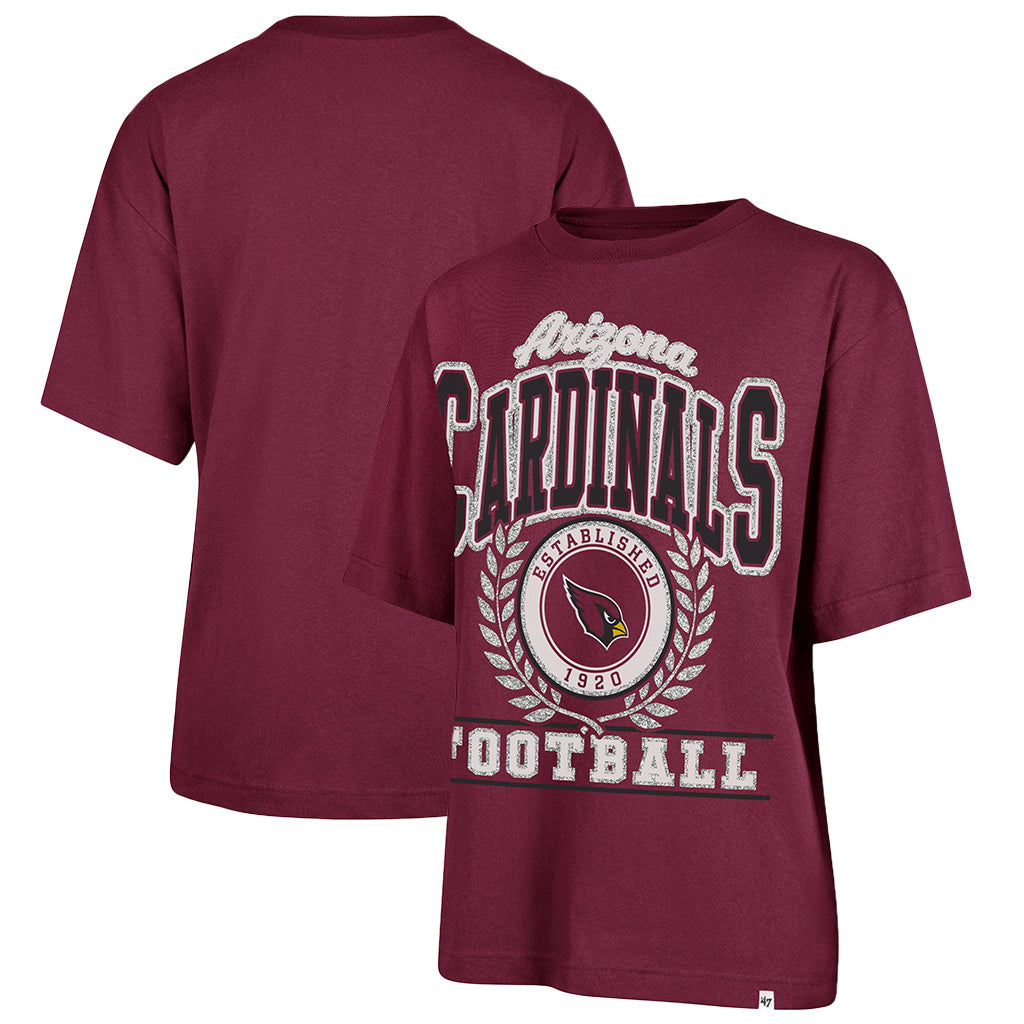 NFL Arizona Cardinals Women's '47 Ring True Foundation T-Shirt - Red