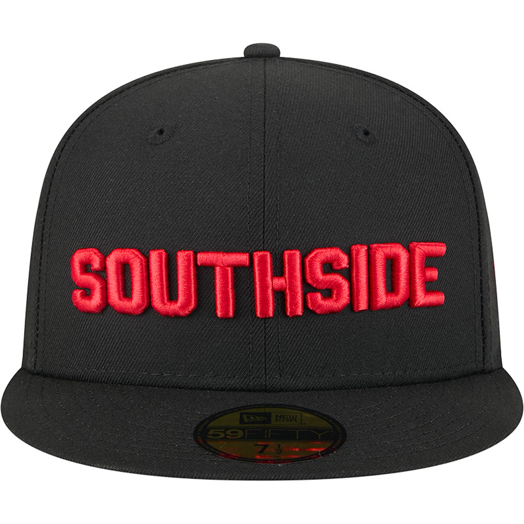 MLB Chicago White Sox New Era 2025 City Connect Fan Pack 59FIFTY Fitted Hat - Black