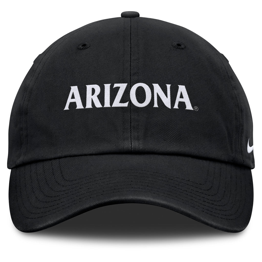 NCAA Arizona Wildcats Nike Wordmark Slouch Adjustable Hat - Black