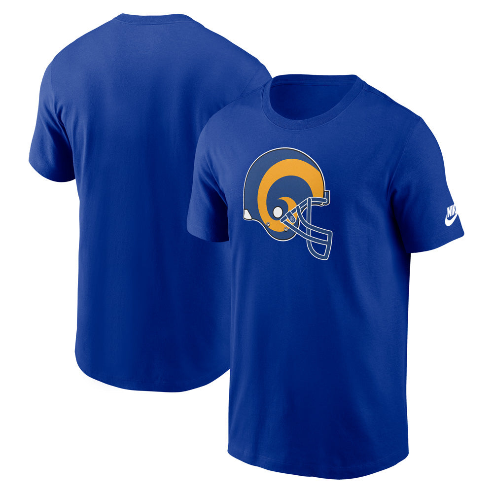 NFL Los Angeles Rams Nike Rewind Essential T-Shirt - Blue
