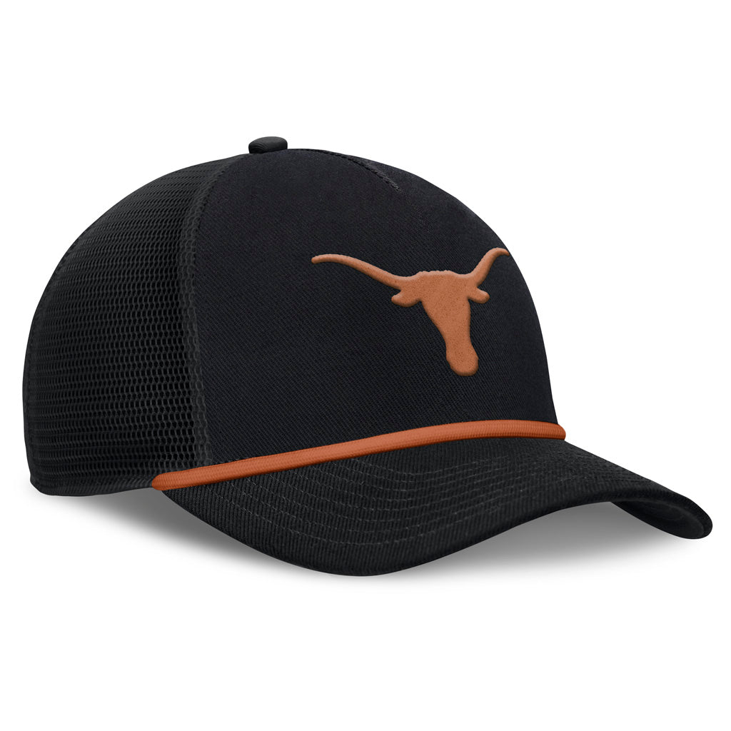 NCAA Texas Longhorns Nike Primary Logo Snapback Trucker Hat - Black