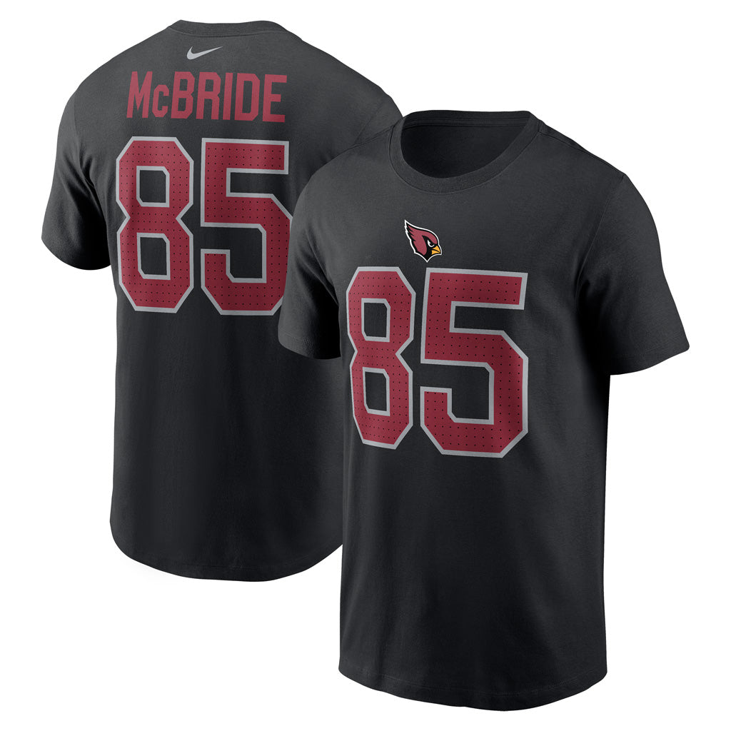 NFL Arizona Cardinals Trey McBride Nike Name & Number T-Shirt - Black