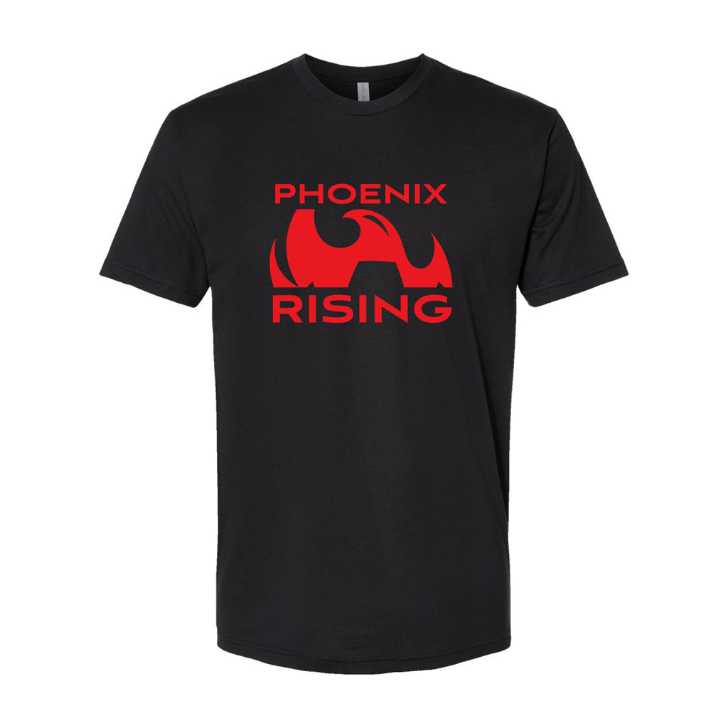 Phoenix Rising Select Logo Split T-Shirt - Black