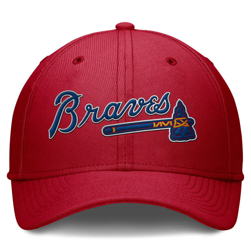 MLB Atlanta Braves Nike Alternate Flex Fit Hat - Red