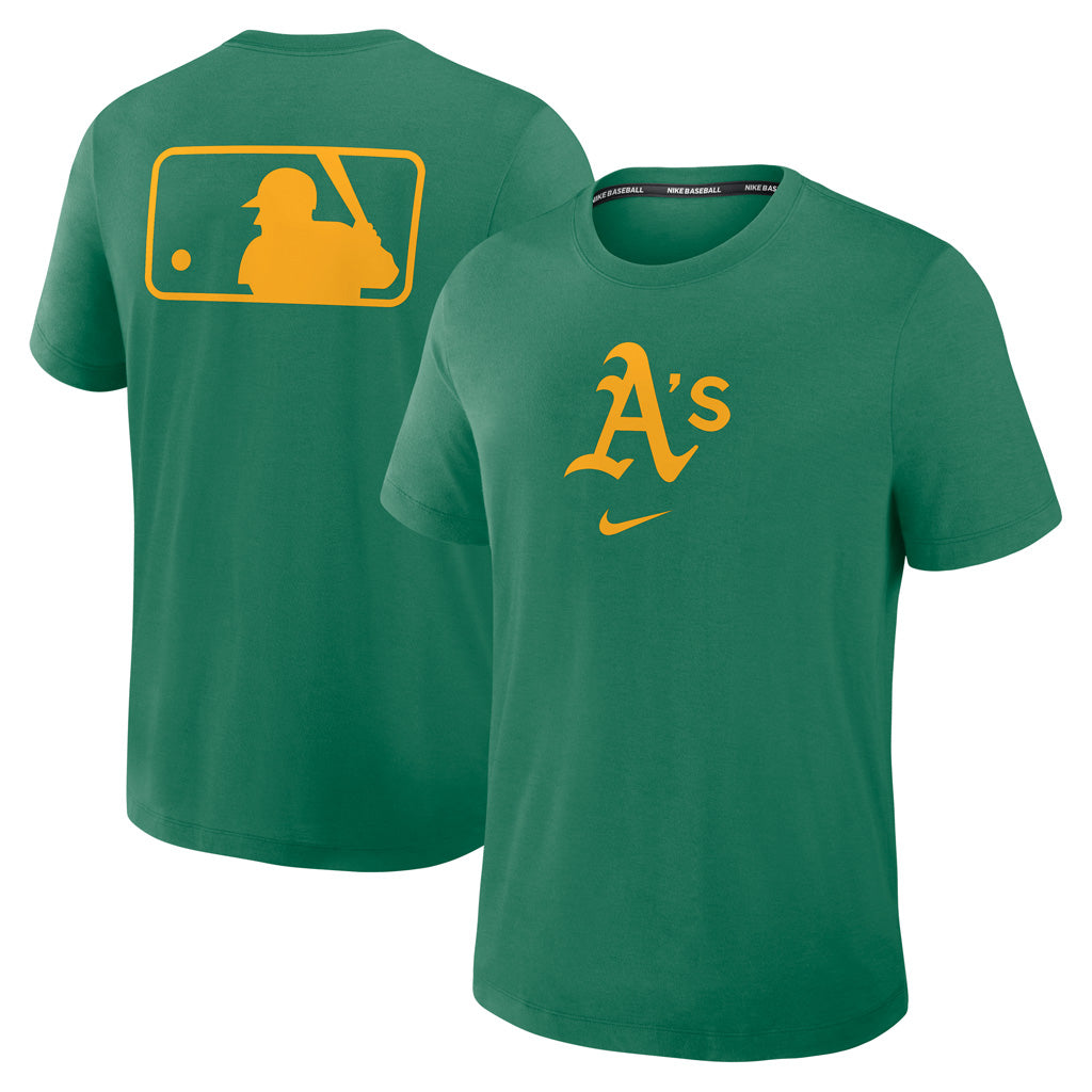 MLB Oakland Athletics Nike 2025 Early Work T-Shirt - Green