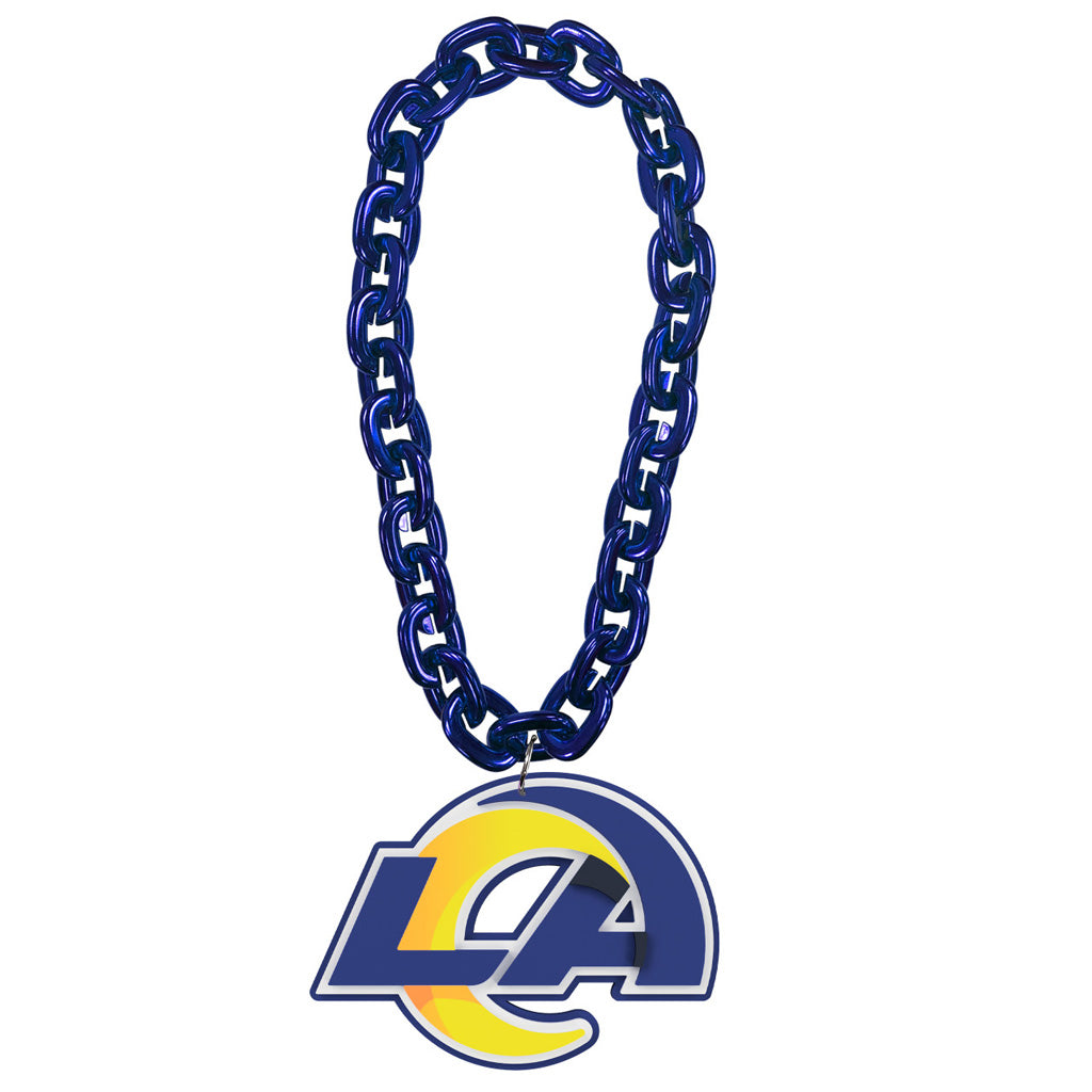 NFL Los Angeles Rams Aminco Large Fan Chain Necklace