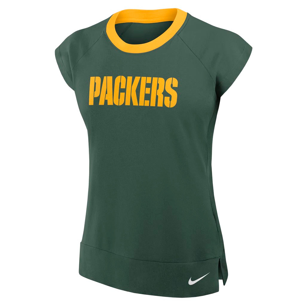 NFL Green Bay Packers Women's Nike Mid Sleeve Top - Green