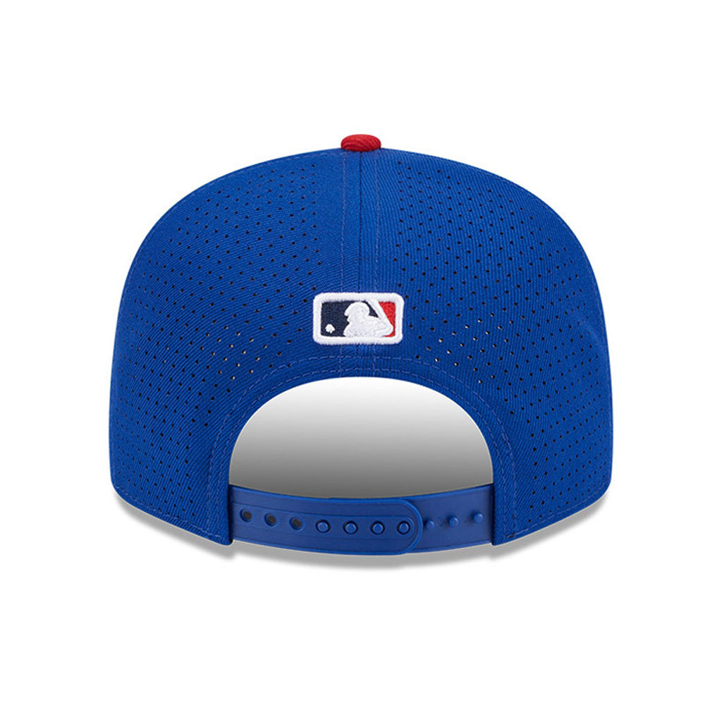 MLB Philadelphia Phillies New Era 2025 All Star Game Workout 9FIFTY Split Panel Snapback Hat - Blue
