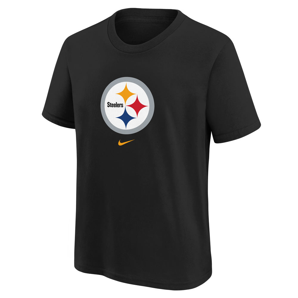 NFL Pittsburgh Steelers Youth Nike Logo T-Shirt - Black