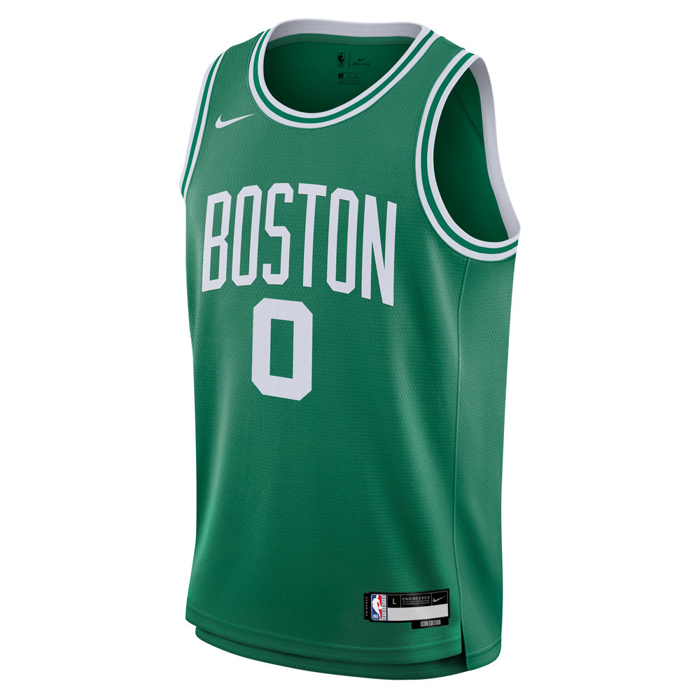 NBA Boston Celtics Jayson Tatum Youth Nike Icon Swingman Jersey - Green