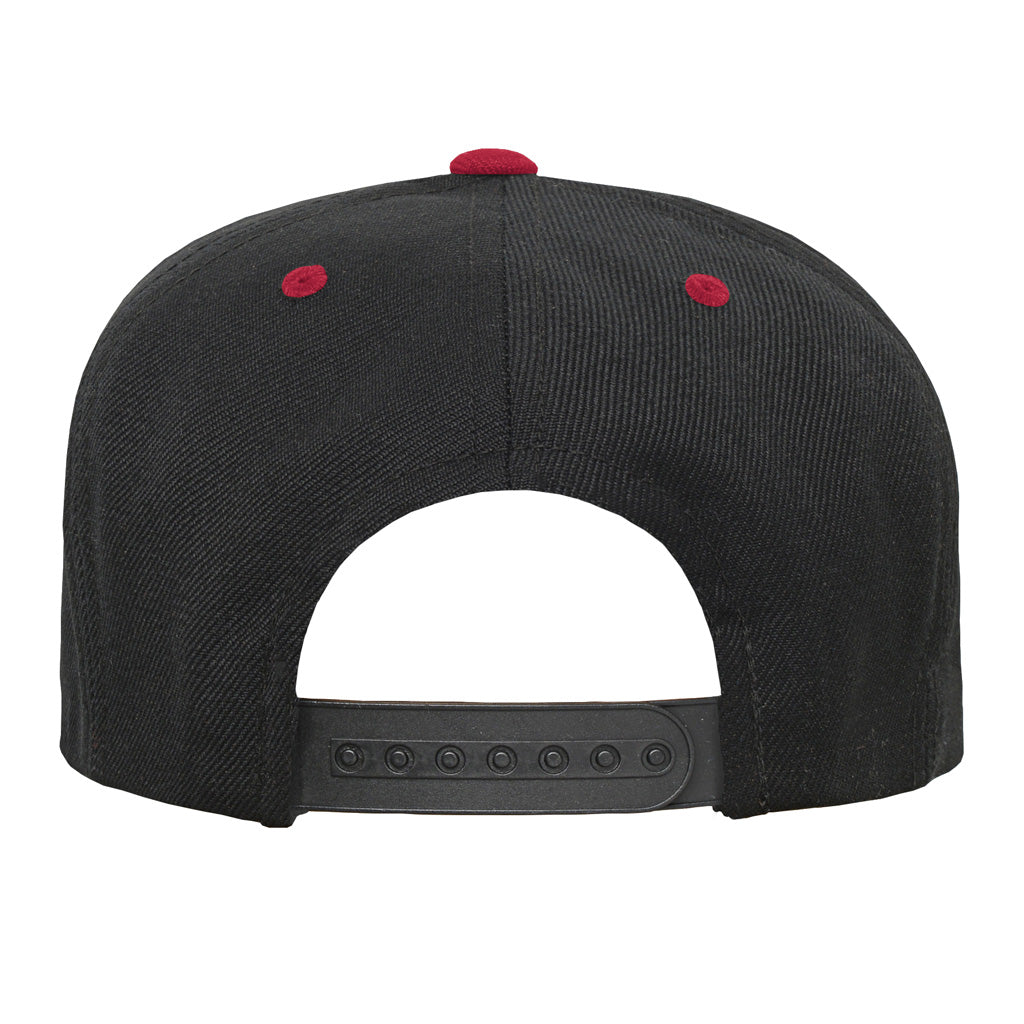 NFL Arizona Cardinals Youth Outerstuff Team Color Pop Flatbrim Adjustable Snapback Hat - Black