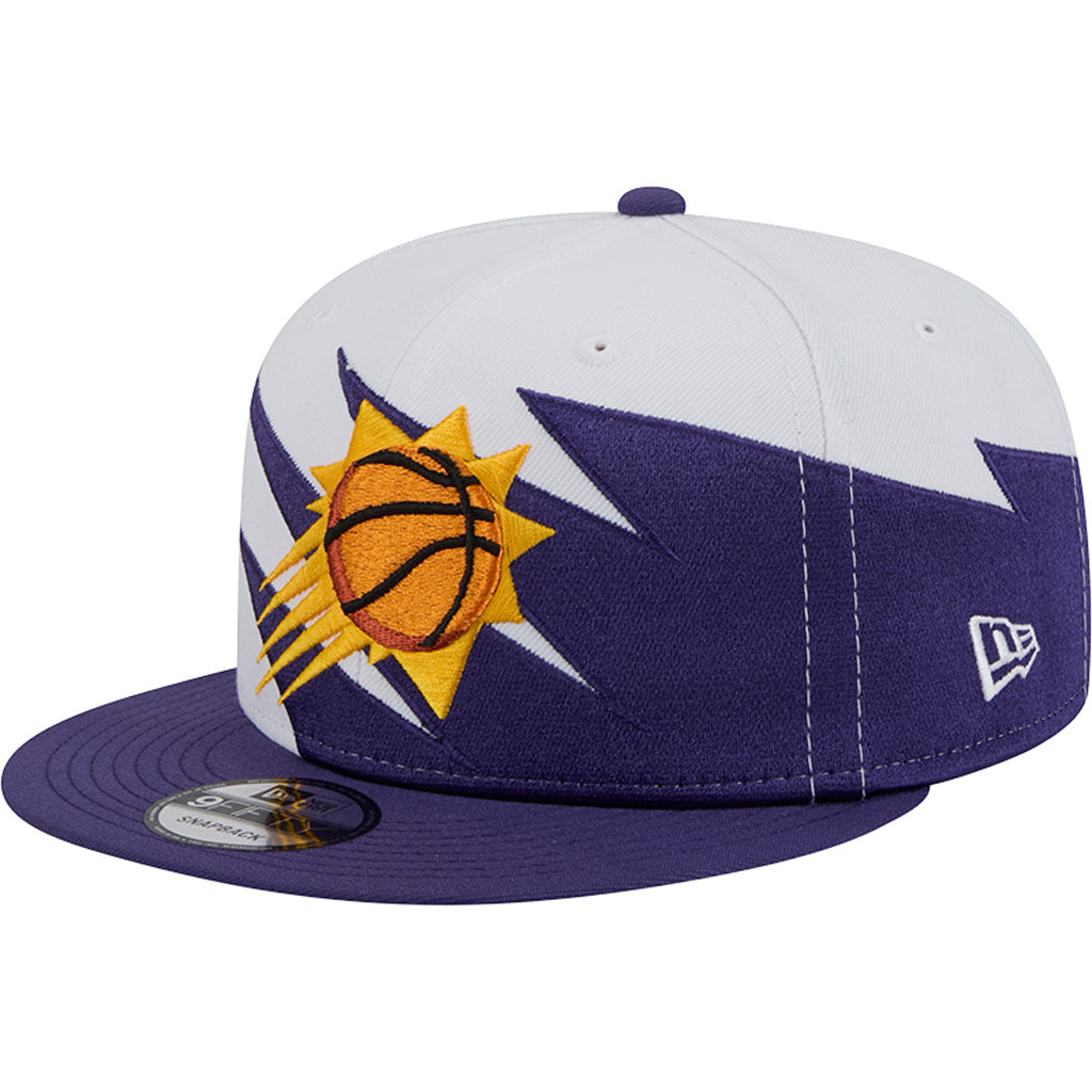 NBA Phoenix Suns New Era Jagged 9FIFTY Snapback Hat - White