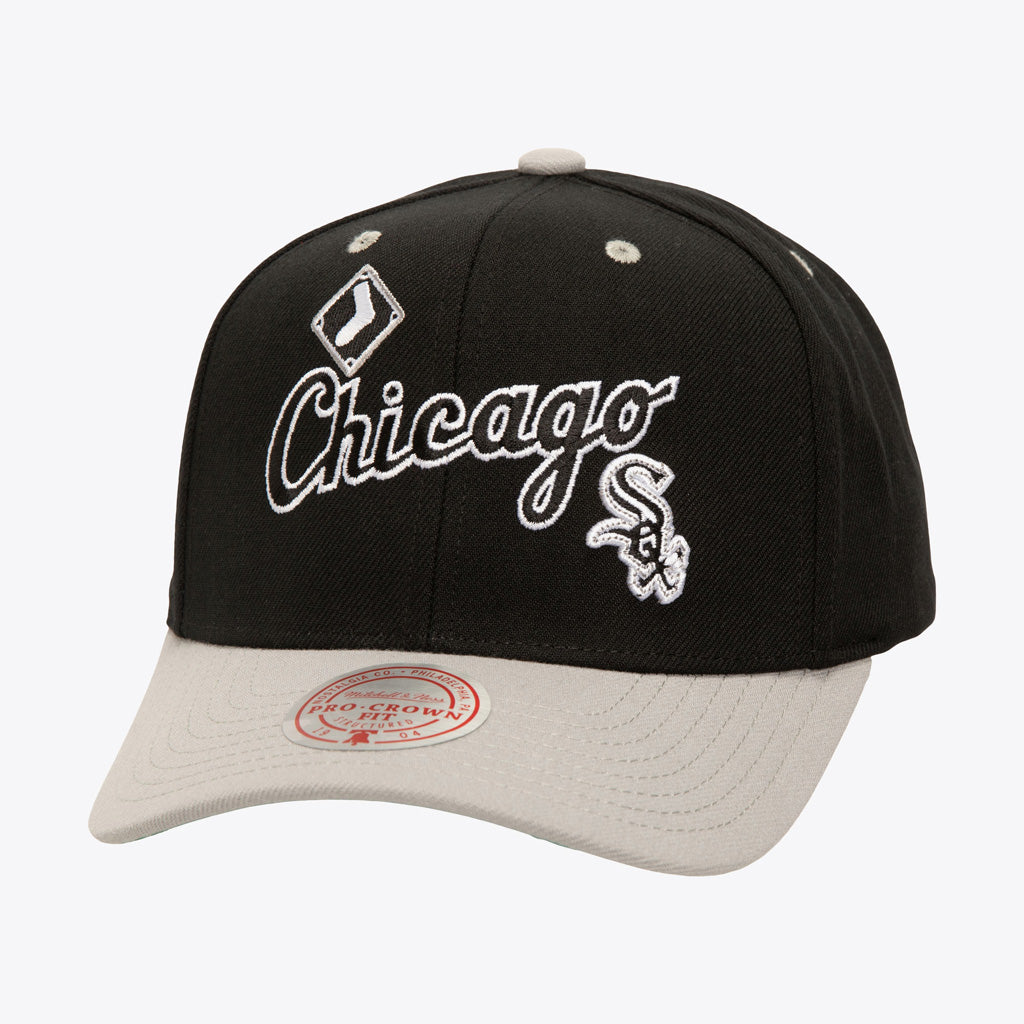 MLB Chicago White Sox Mitchell &amp; Ness Cooperstown All In 2.0 Pro Snapback Hat - Black