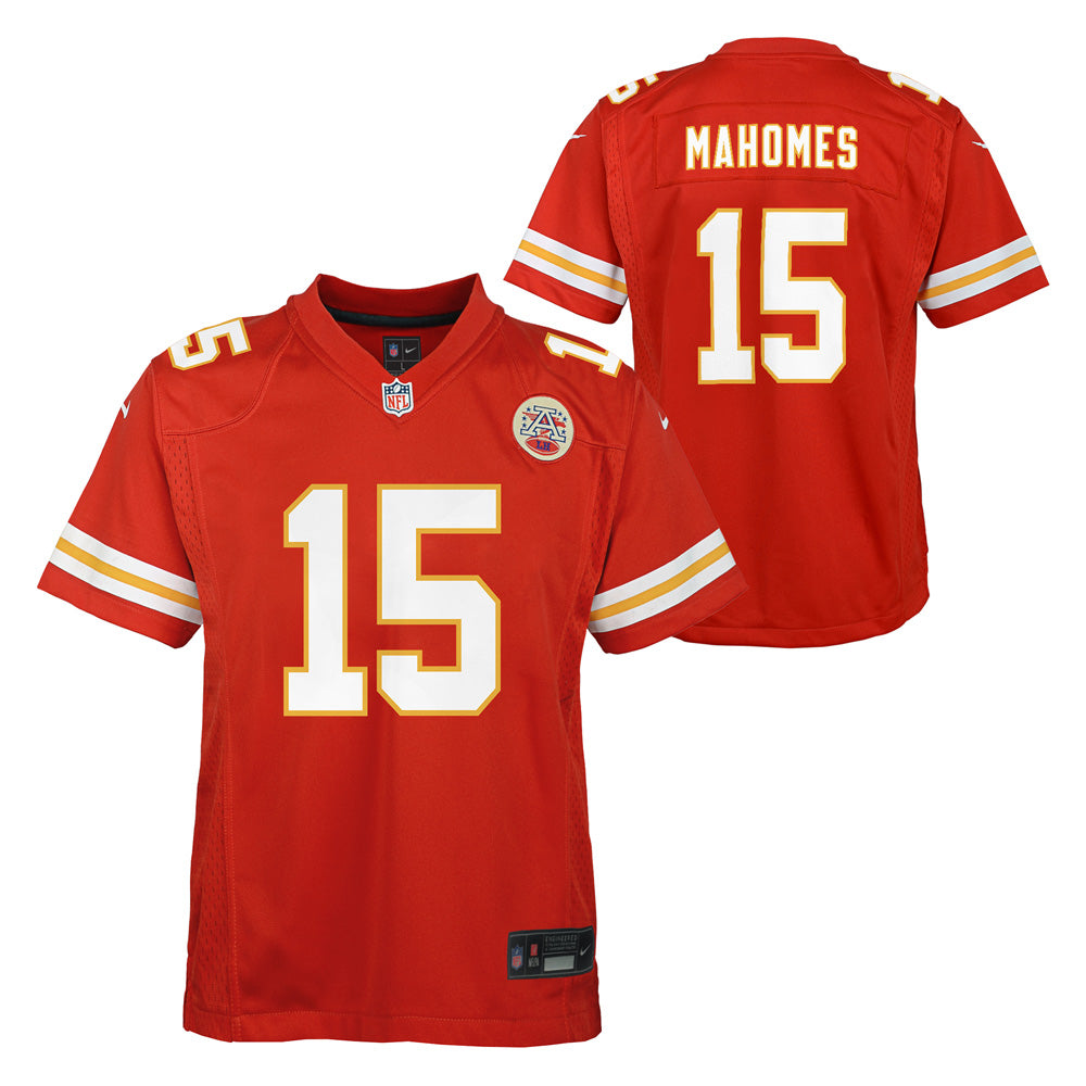 NFL Kansas City Chiefs Patrick Mahomes Youth Nike Game Jersey - Red