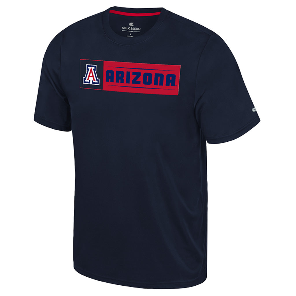 NCAA Arizona Wildcats Colosseum Quantum T-Shirt - Red