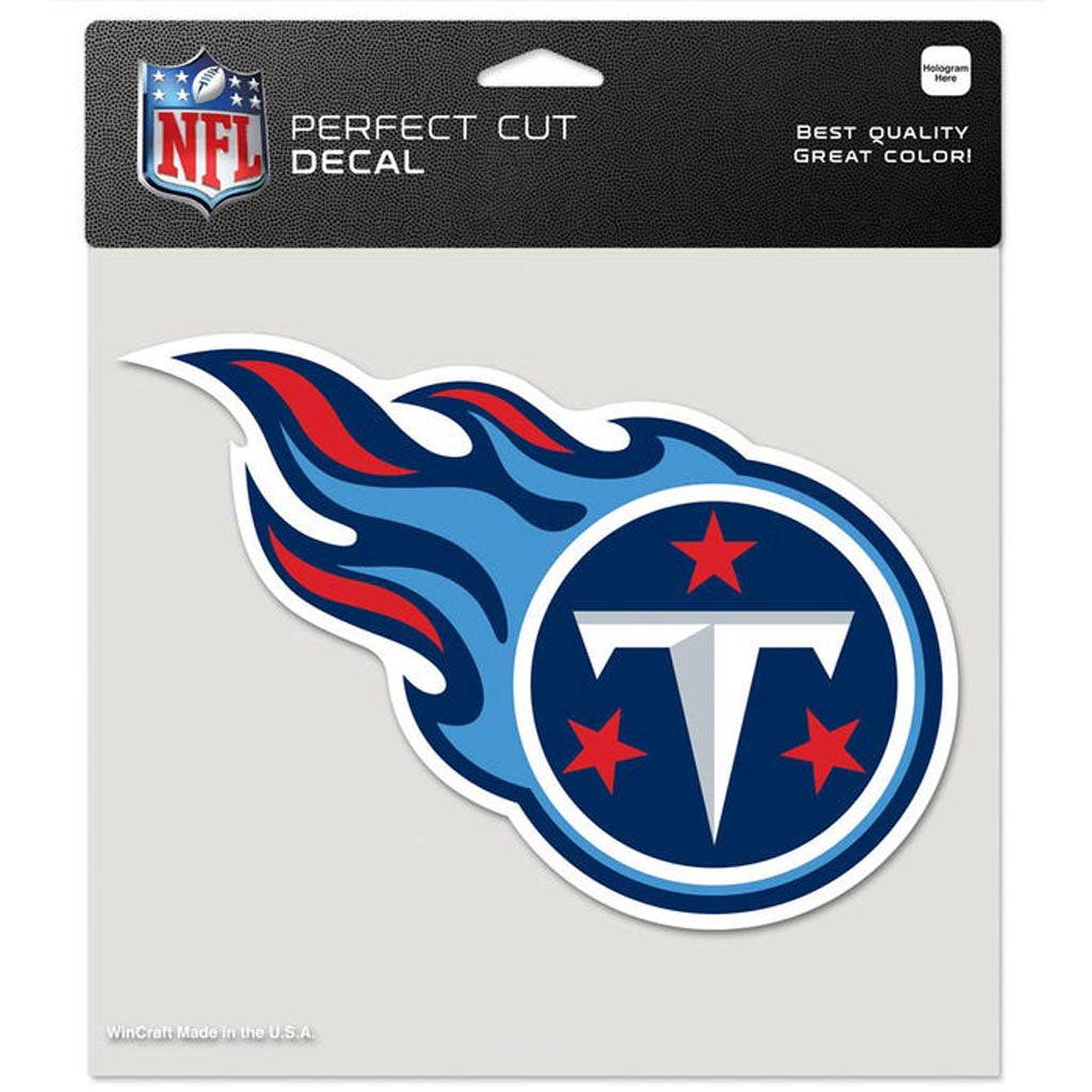 NFL Tennessee Titans WinCraft 8" x 8" Decal
