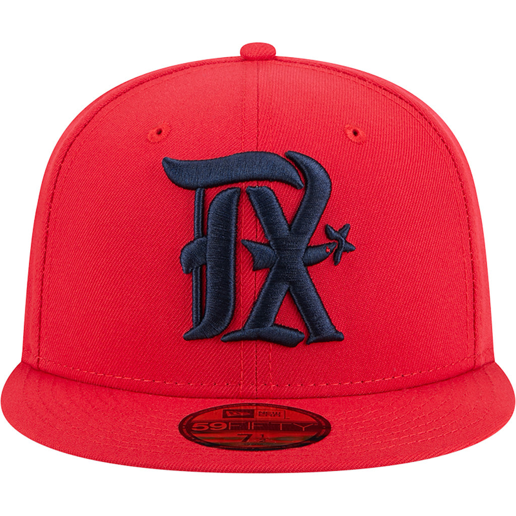 MLB Texas Rangers New Era City Connect Fan Pack 59FIFTY Fitted Hat - Red
