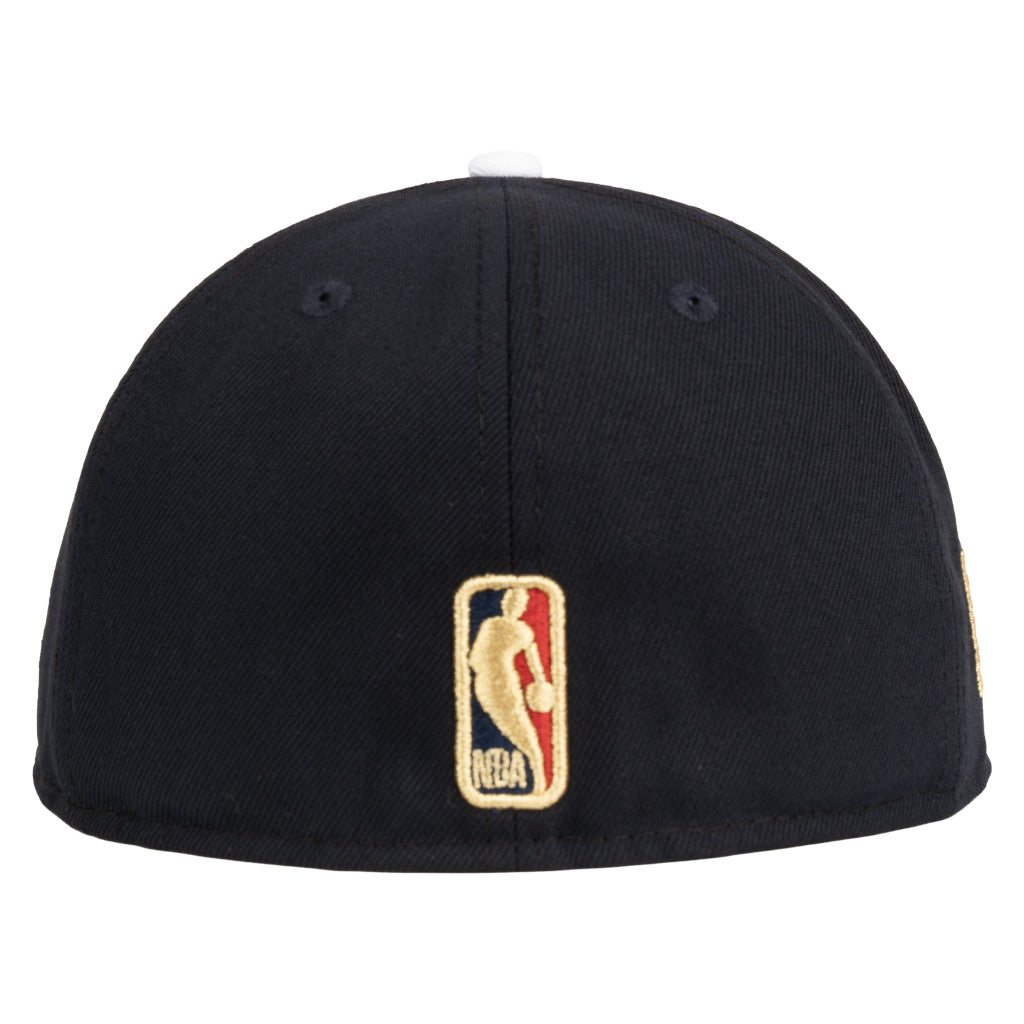 NBA Phoenix Suns New Era Gold Medal 59FIFTY Fitted Hat - Navy