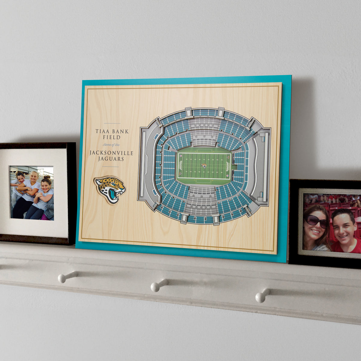 NFL Jacksonville Jaguars You the fan 5-Layer Stadium View Wall Art