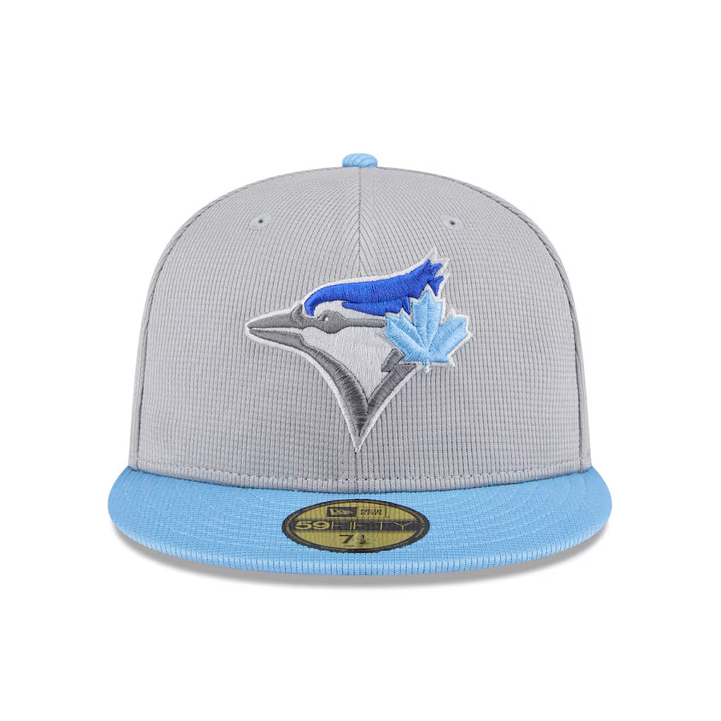 MLB Toronto Blue Jays New Era 2025 Graphite Batting Practice 59FIFTY Fitted Hat - Graphite