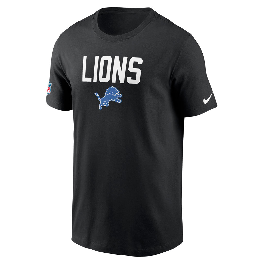 NFL Detroit Lions Nike Dri-Fit Crew Alternate T-Shirt - Black