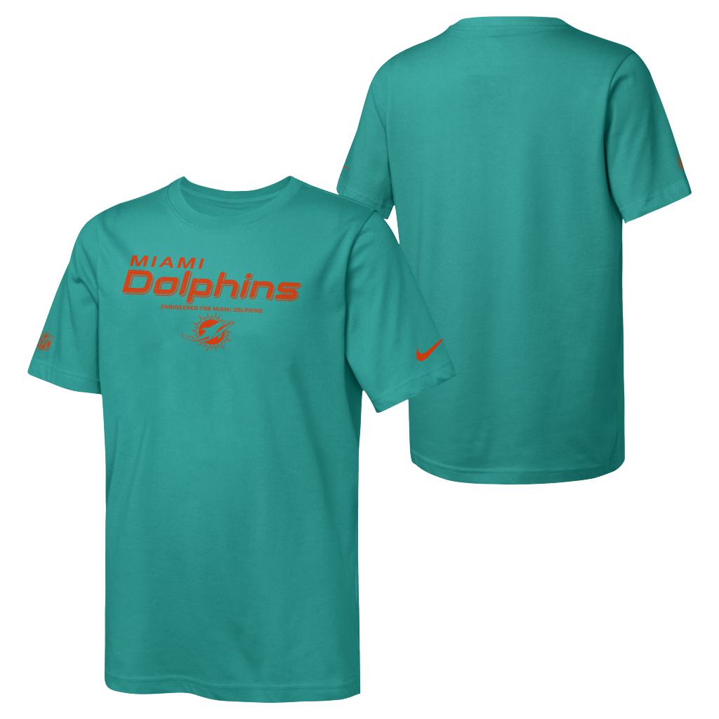 NFL Miami Dolphins Youth Nike Team Issue T-Shirt - Teal