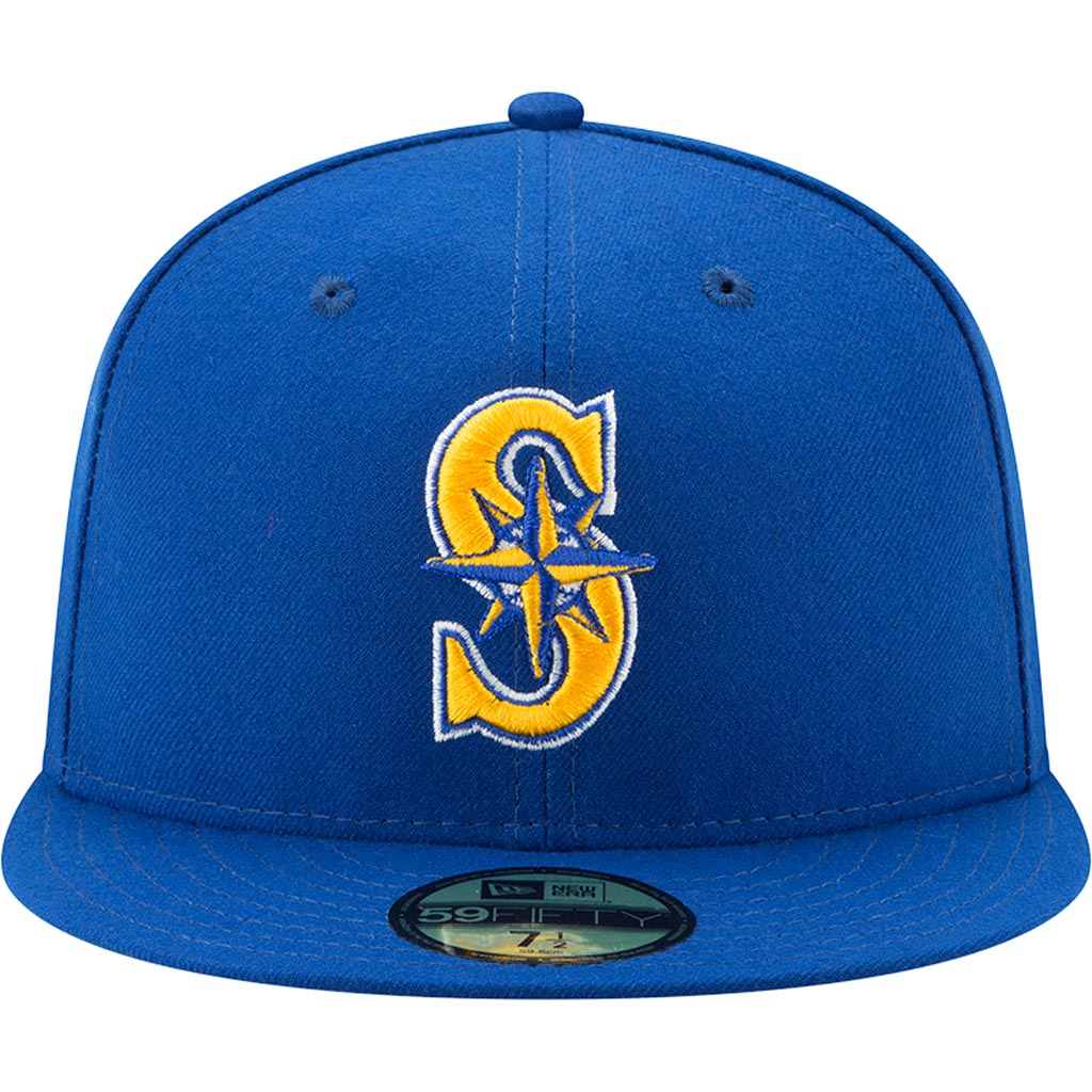 MLB Seattle Mariners New Era Authentic Collection Alternate On-Field 59FIFTY Fitted Hat - Blue