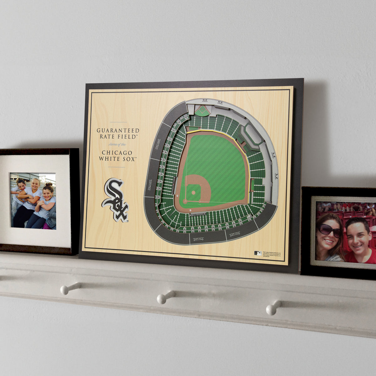 MLB Chicago White Sox You the Fan 5-Layer 3D Stadium View Wall Art