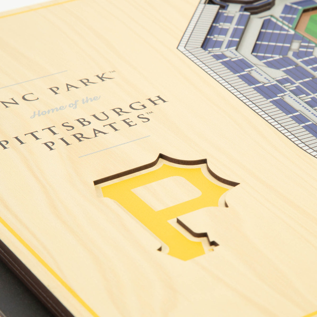 MLB Pittsburgh Pirates You the Fan 5-Layer 3D Stadium View Wall Art