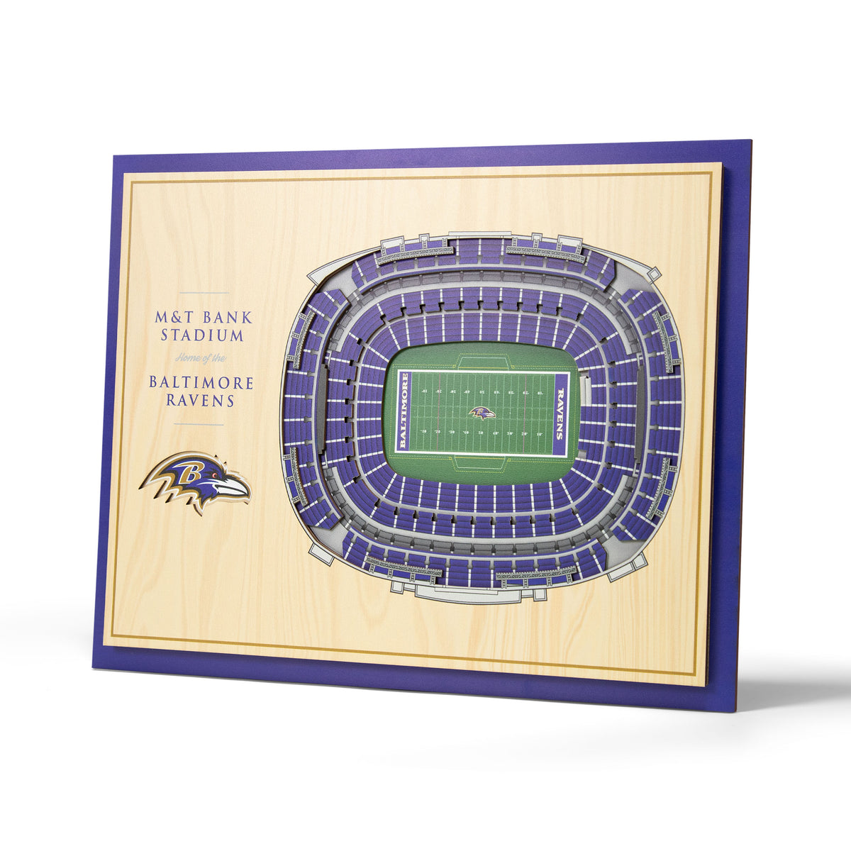 NFL Baltimore Ravens You the fan 5-Layer Stadium View Wall Art