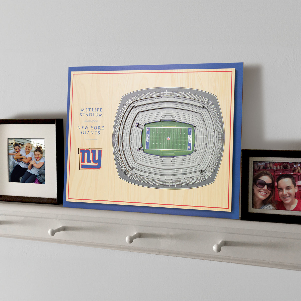 NFL New York Giants You the fan 5-Layer Stadium View Wall Art